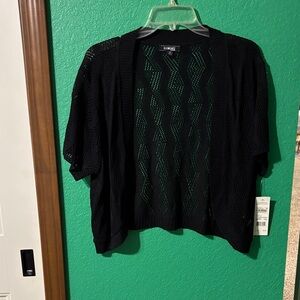 Elementz Women's Black Knit Cardigan
